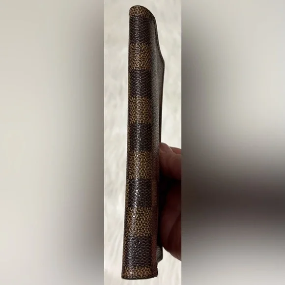 Authentic Vintage Louis Vuitton Damier Ebene Pattern Bifold Wallet GUC - Picture 11 of 15